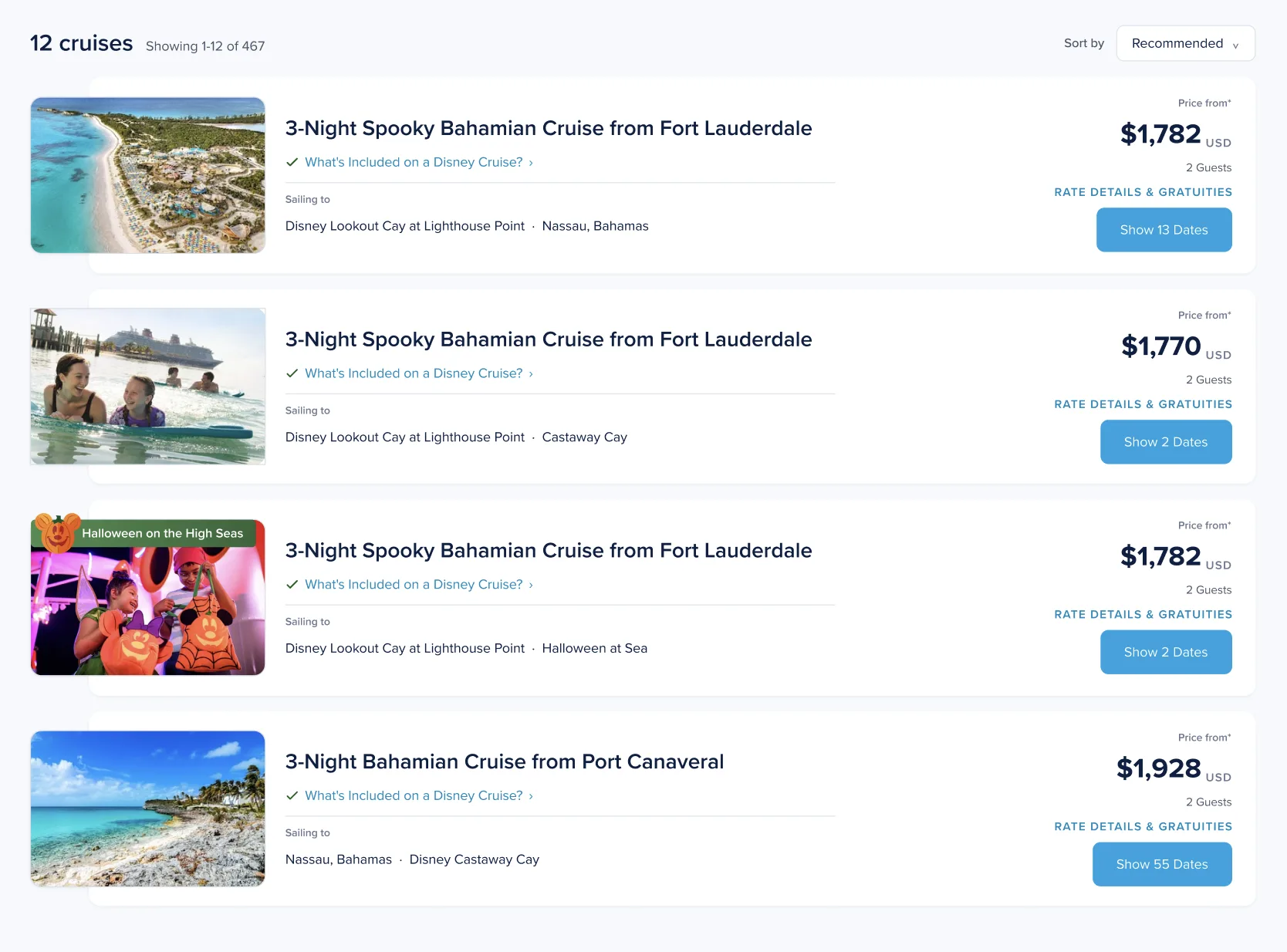 DCL redesigned listing