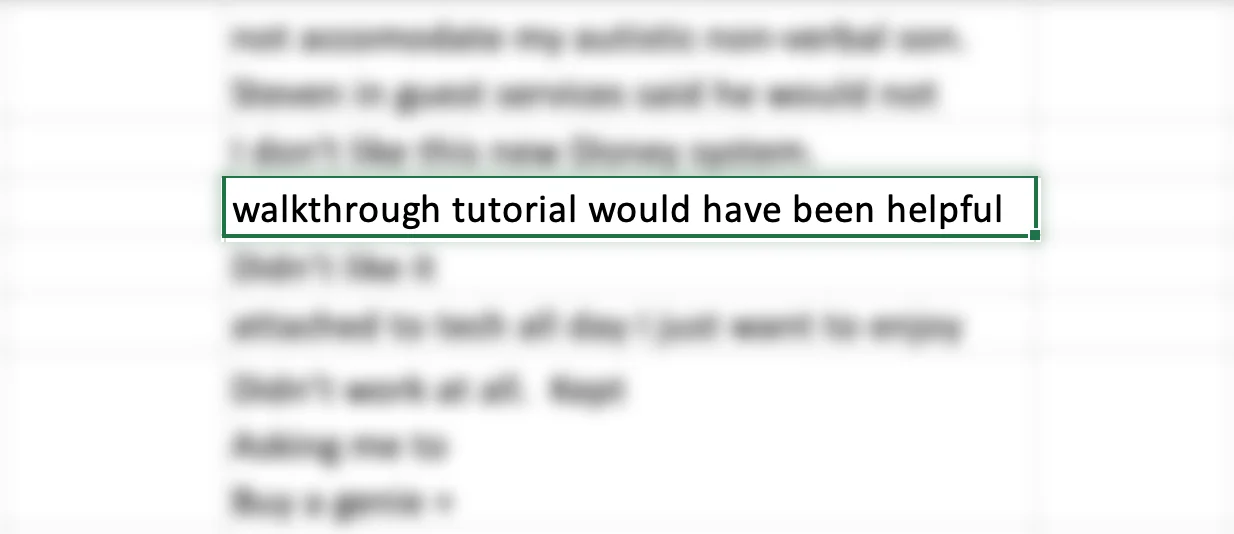 Post-experience survey research