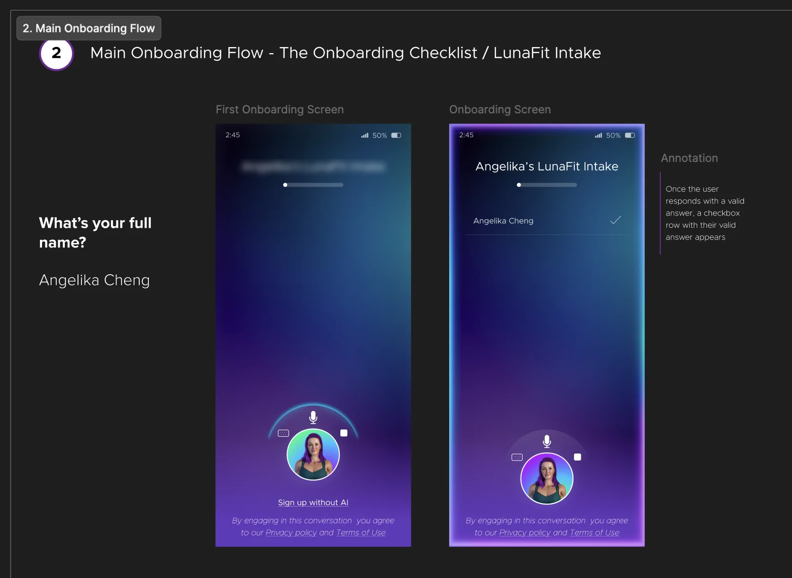 Redesigned onboarding
